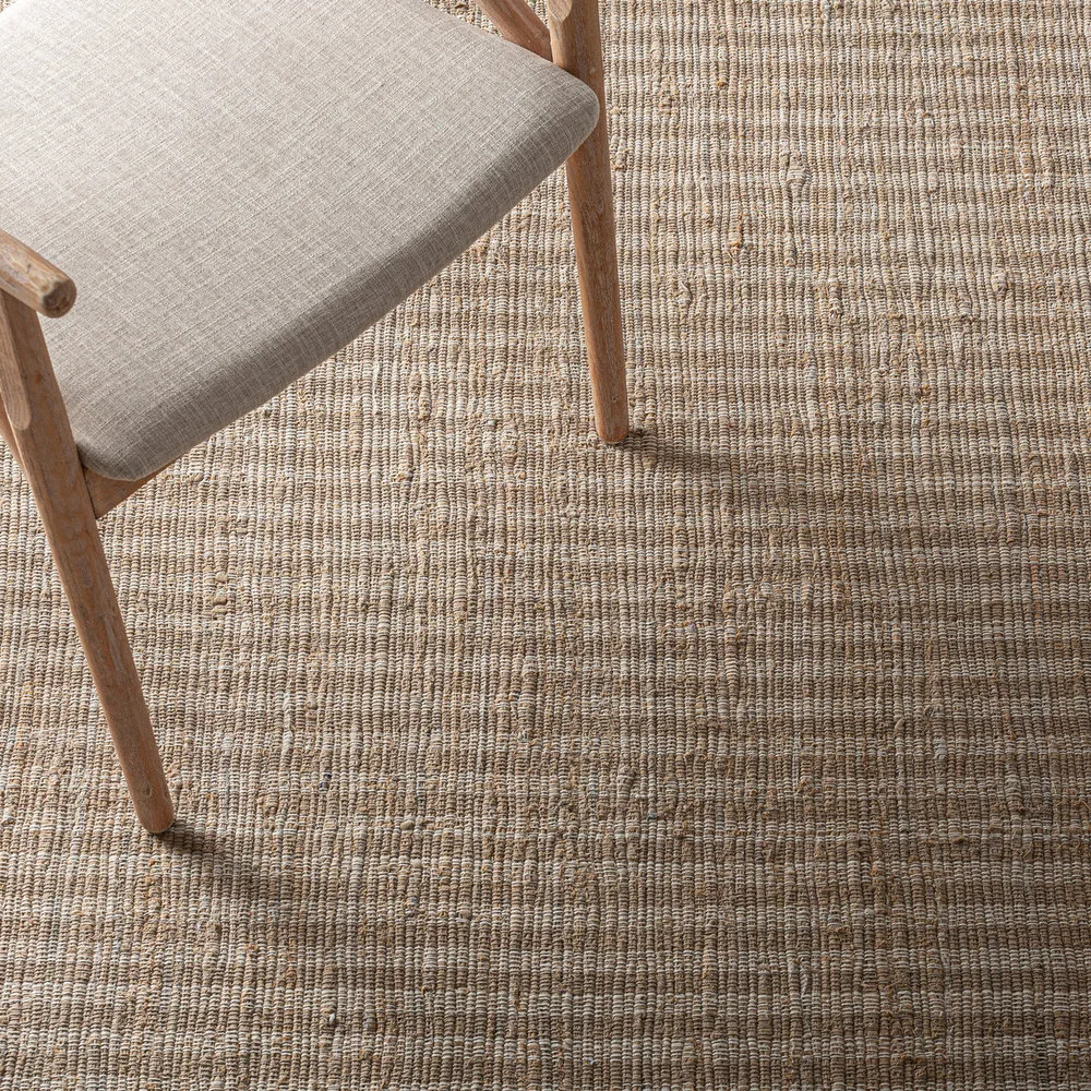 Alfombra de algodón marrón 350×240 cm Kaori - Imagen 5