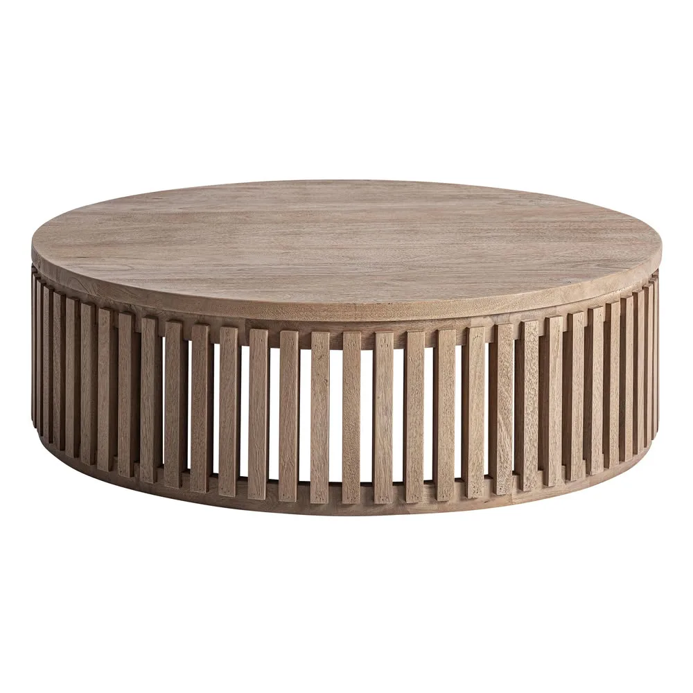 Mesa de centro Gàbia de madera de mango - Imagen 2