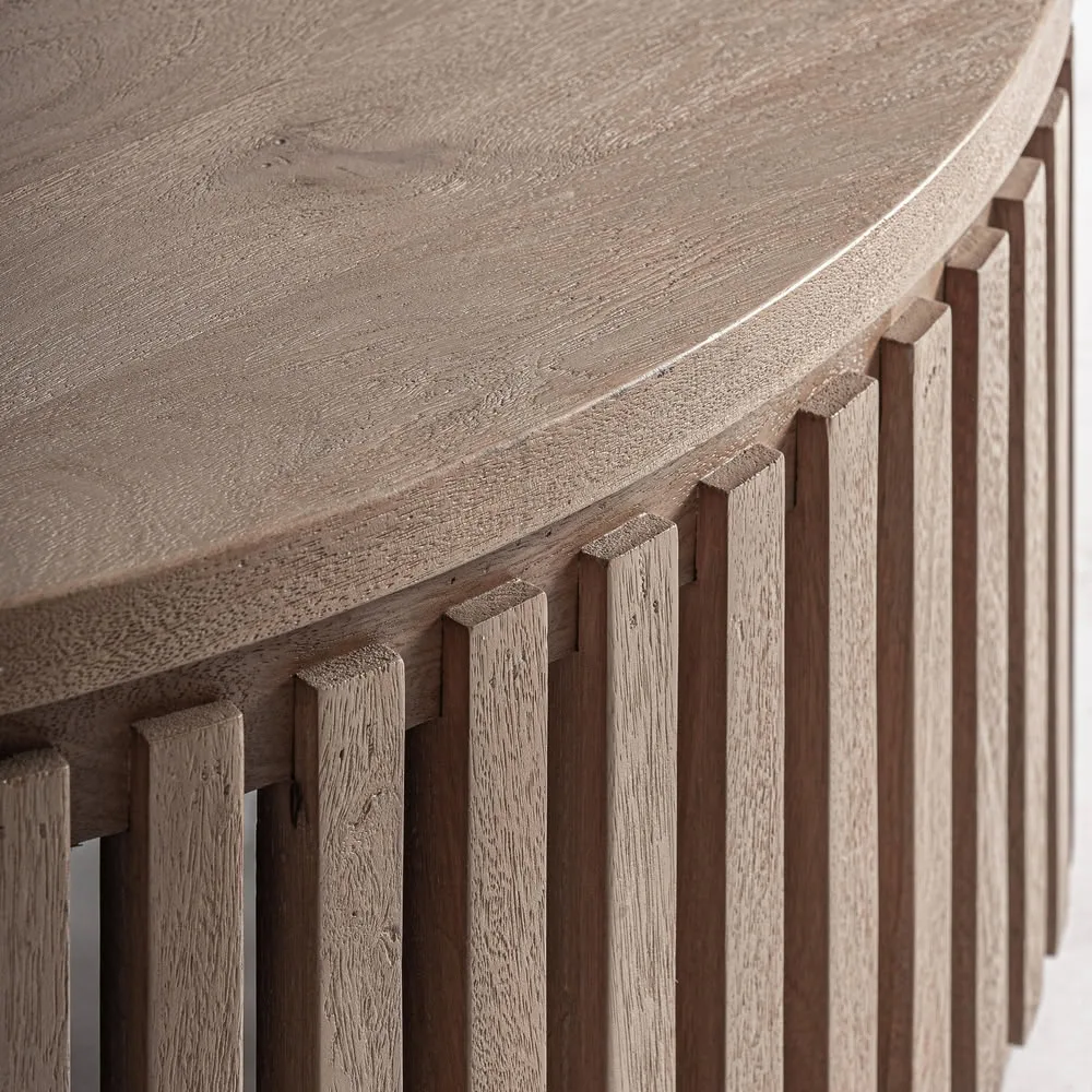 Mesa de centro Gàbia de madera de mango - Imagen 3