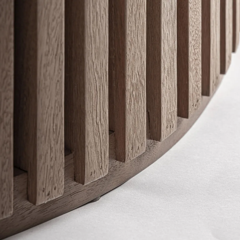 Mesa de centro Gàbia de madera de mango - Imagen 4