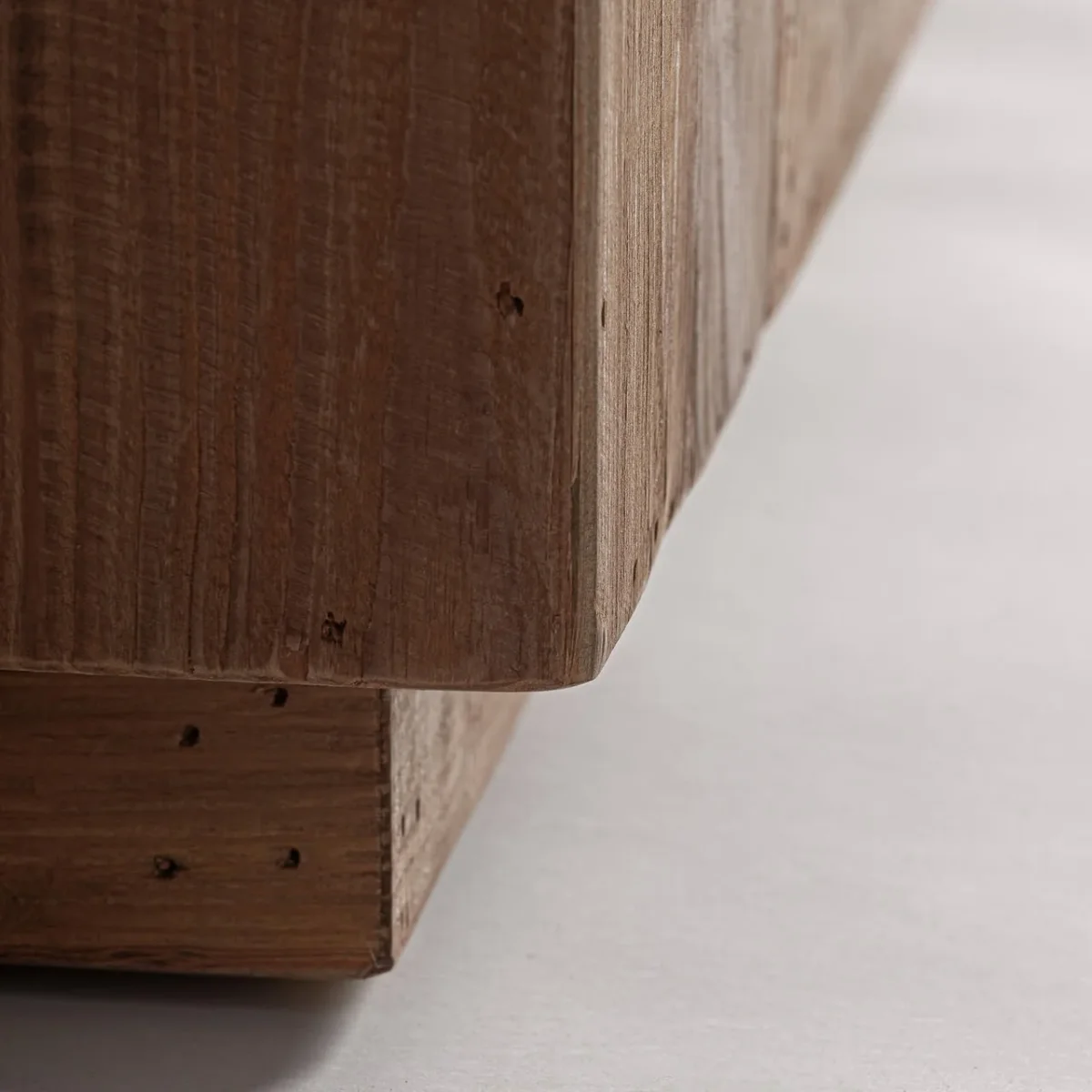 Aparador madera maciza 210cm grande Truel - Imagen 5