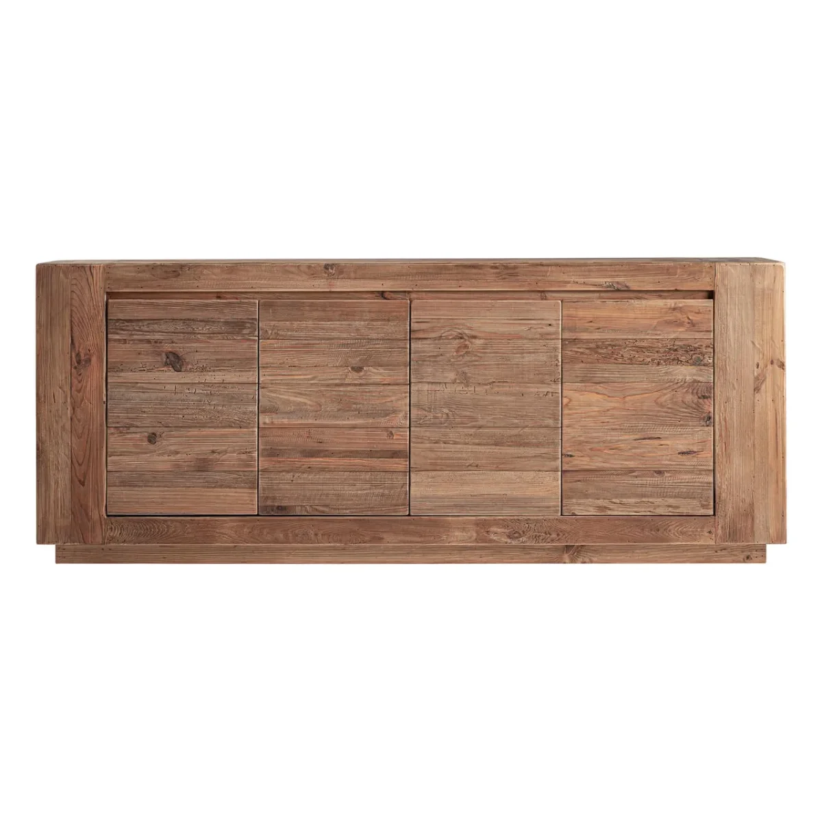 Aparador madera maciza 210cm grande Truel - Imagen 8
