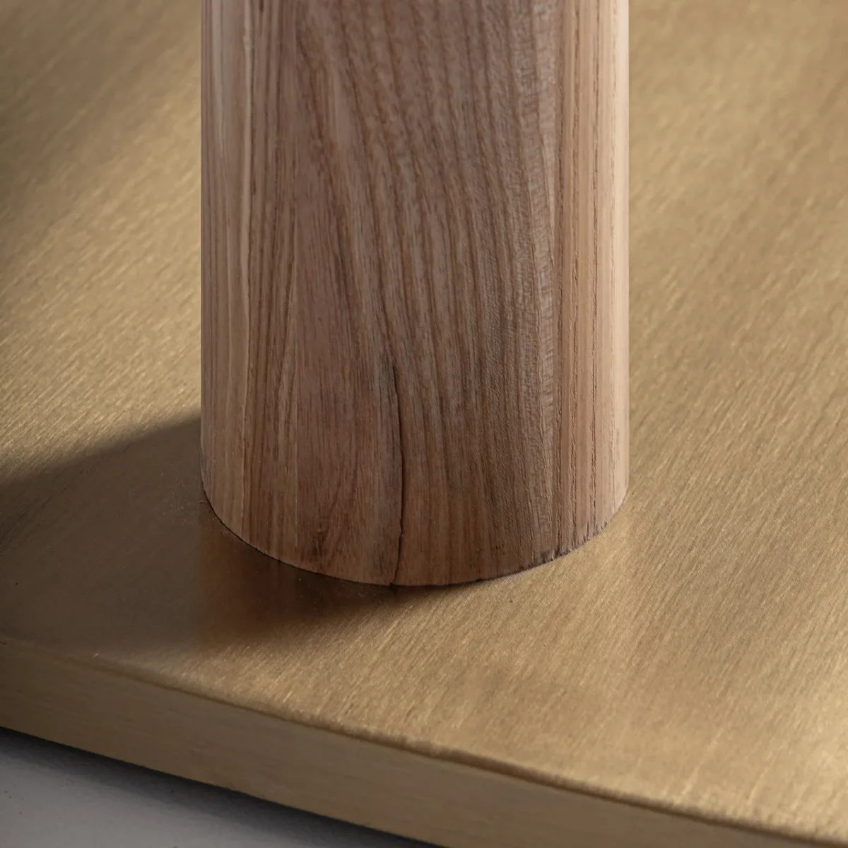 Mesa de bar de terrazo blanco 120×77 cm Alferce - Imagen 7
