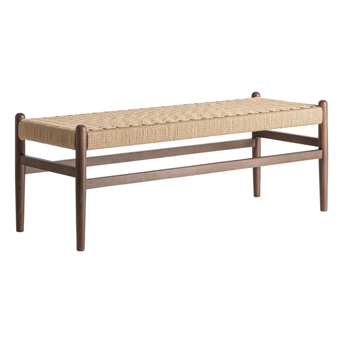 Banco de madera de haya y fibra 120 cm Flaeh