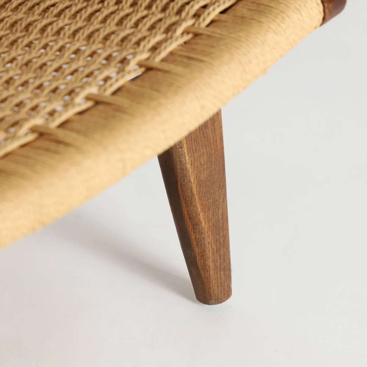 Sillón de madera de olmo y cuerda Jeshare - Imagen 9