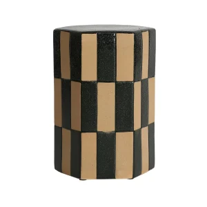 Mesa Auxiliar de cerámica 29x29x41 cm Ziggy