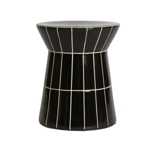 Mesa Auxiliar de cerámica 38x38x45 cm Atticus