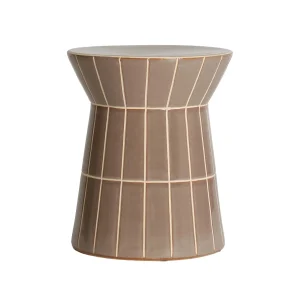 Mesa Auxiliar de cerámica 38x38x45 cm Atticus