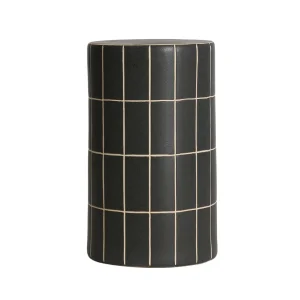Mesa Auxiliar de cerámica 30x30x50 cm Tank
