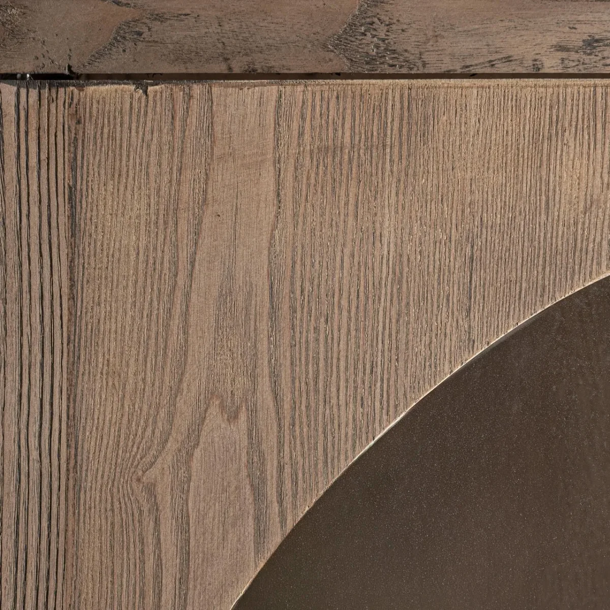 Vitrina modular de madera de olmo 85x40x85 cm Kriz - Imagen 6