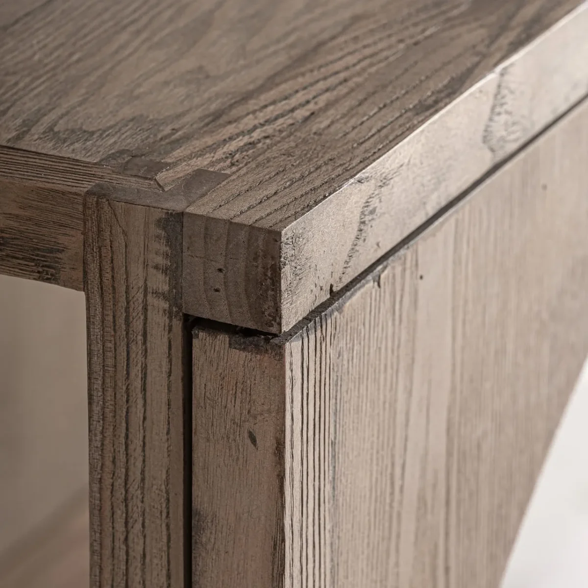 Vitrina modular de madera de olmo 85x40x85 cm Kriz - Imagen 8