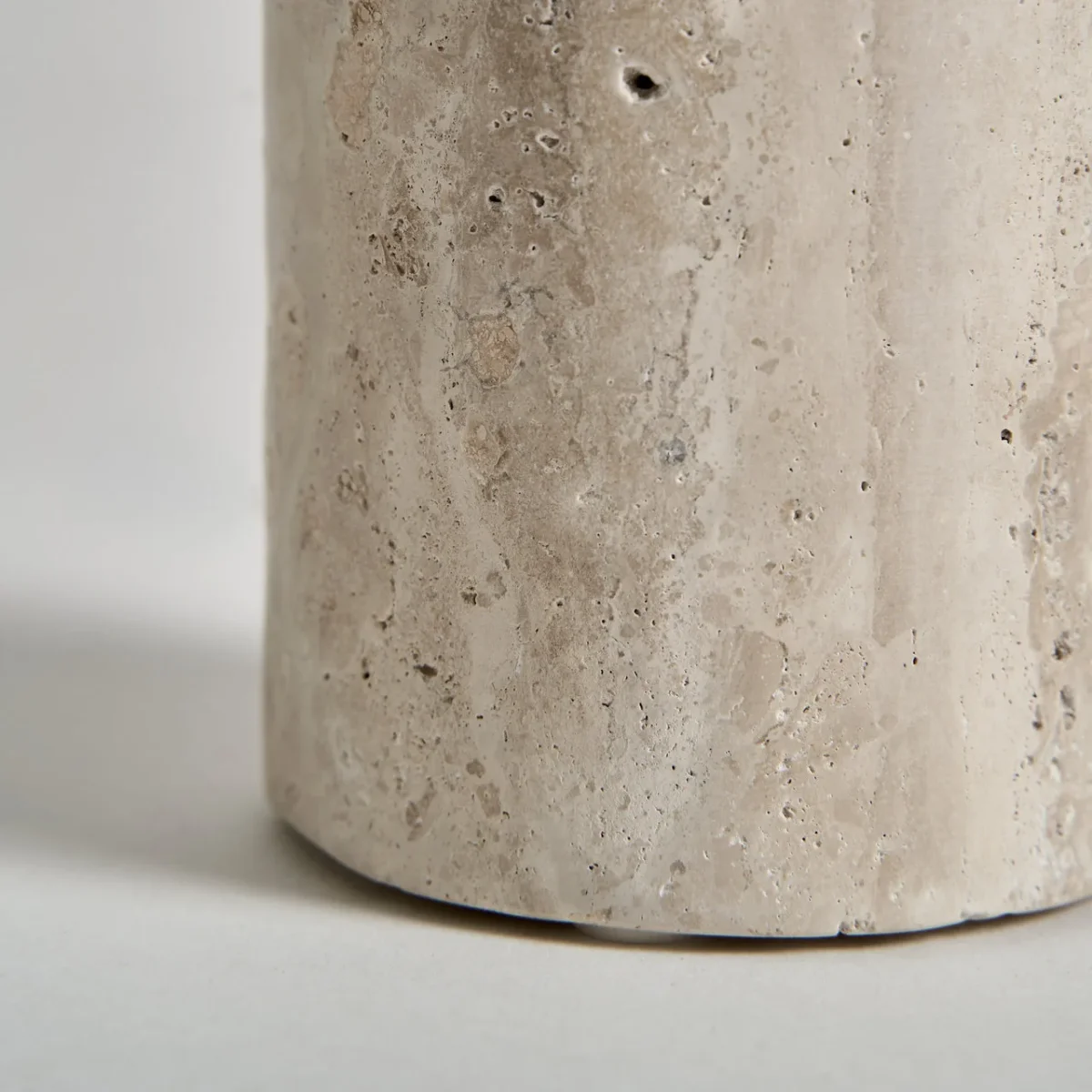 Caja decorativa de travertino crema 10×21 cm Motrus - Imagen 4