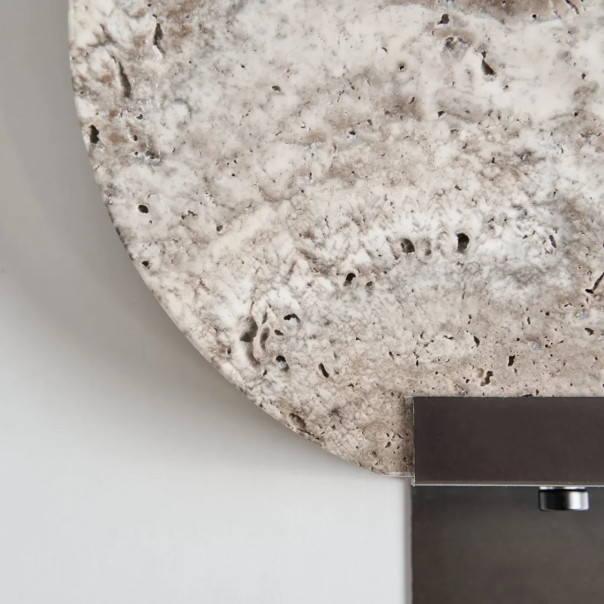 Aplique de pared de mármol gris 22×26 cm Jalhe - Imagen 5