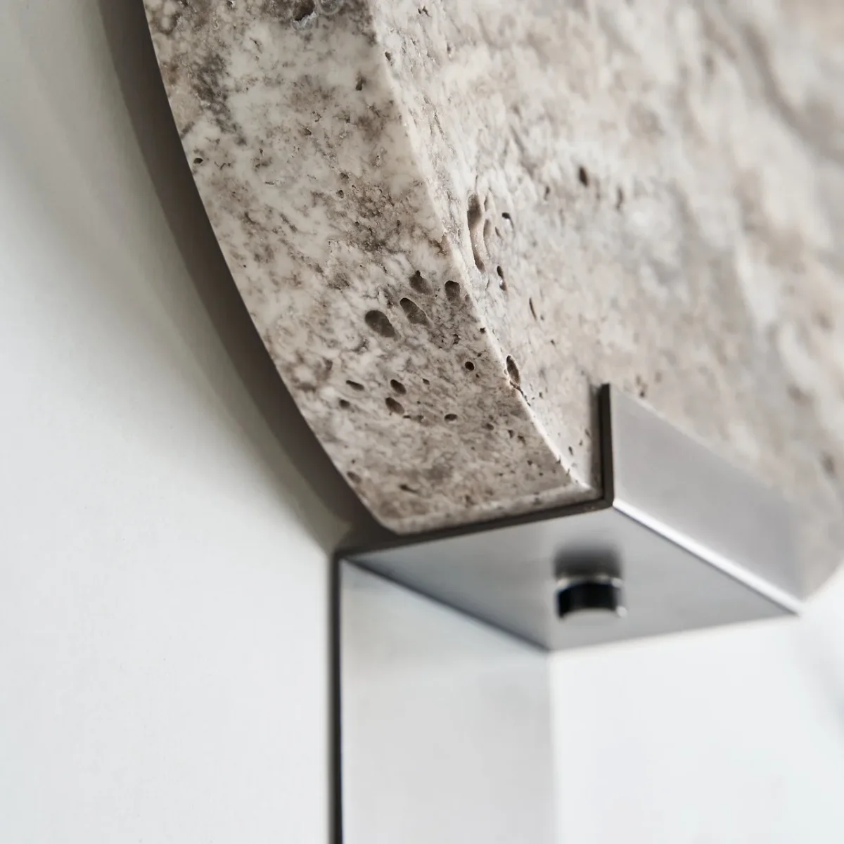 Aplique de pared de mármol gris 22×26 cm Jalhe - Imagen 6
