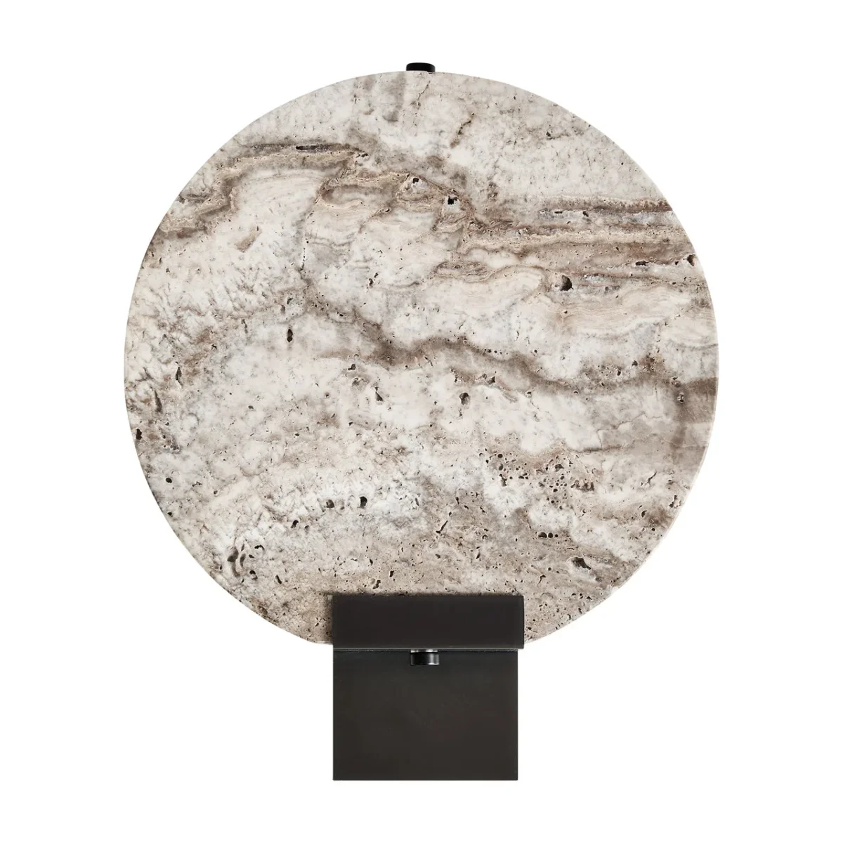 Aplique de pared de mármol gris 22×26 cm Jalhe - Imagen 2