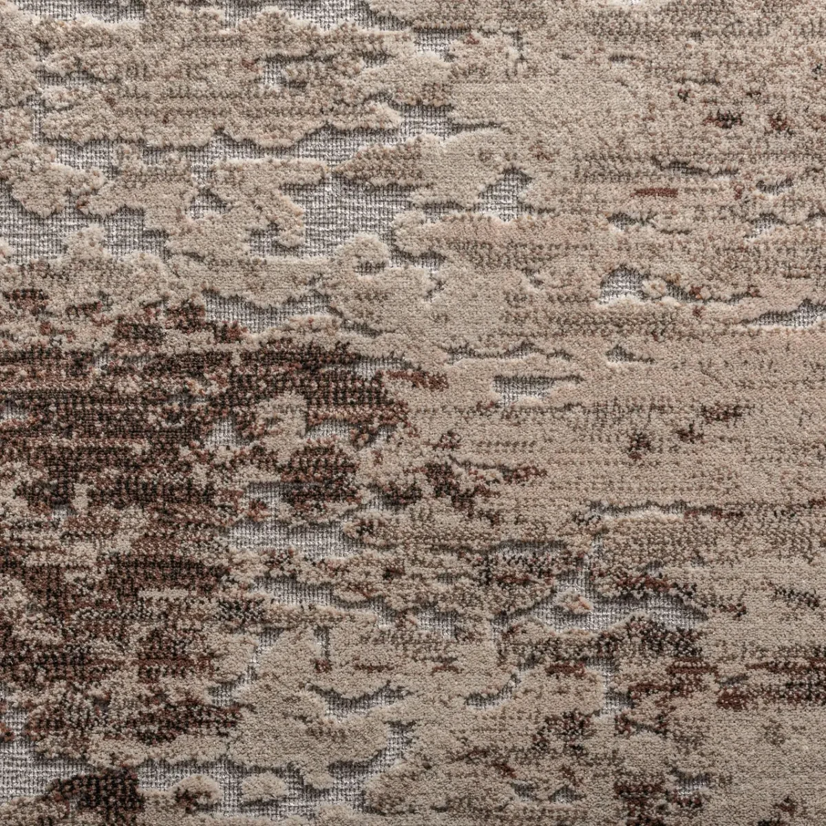Alfombra de viscosa 240x240x1 cm Karen - Imagen 4