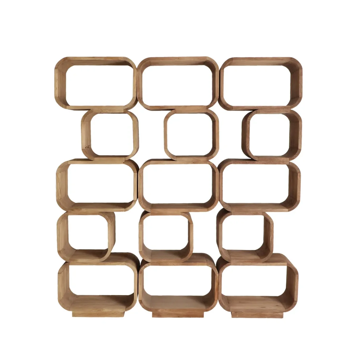 Estantería de madera de mango 60×200 cm Magnan - Imagen 6