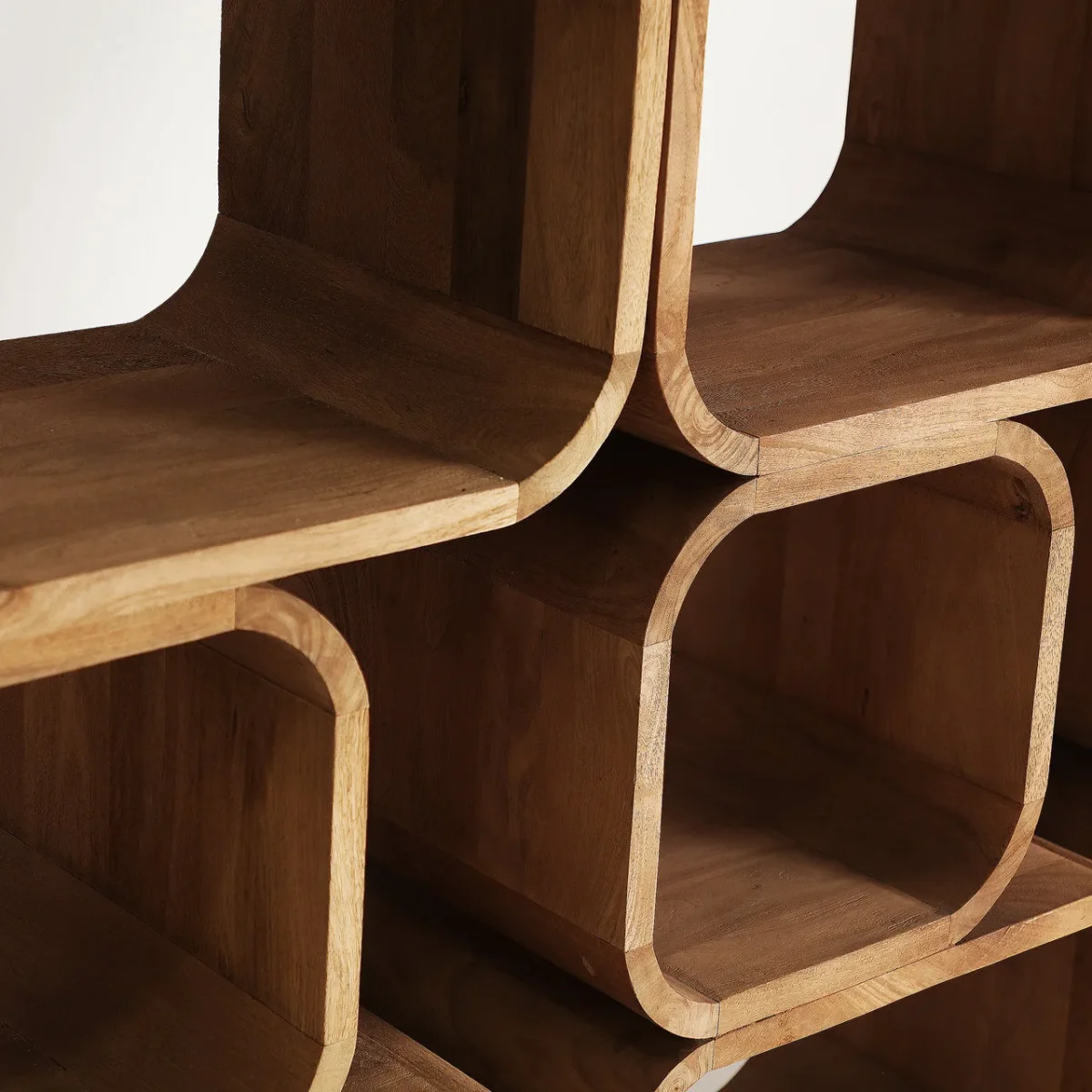 Estantería de madera de mango 60×200 cm Magnan - Imagen 7