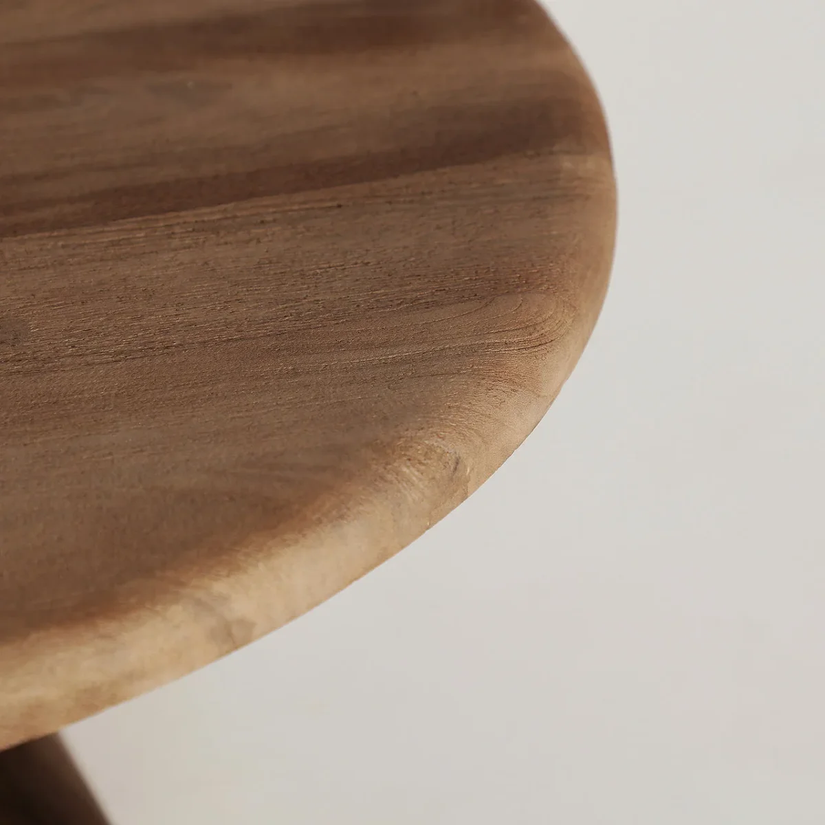 Mesa de centro de madera y hierro 76×40 cm Diusse - Imagen 4