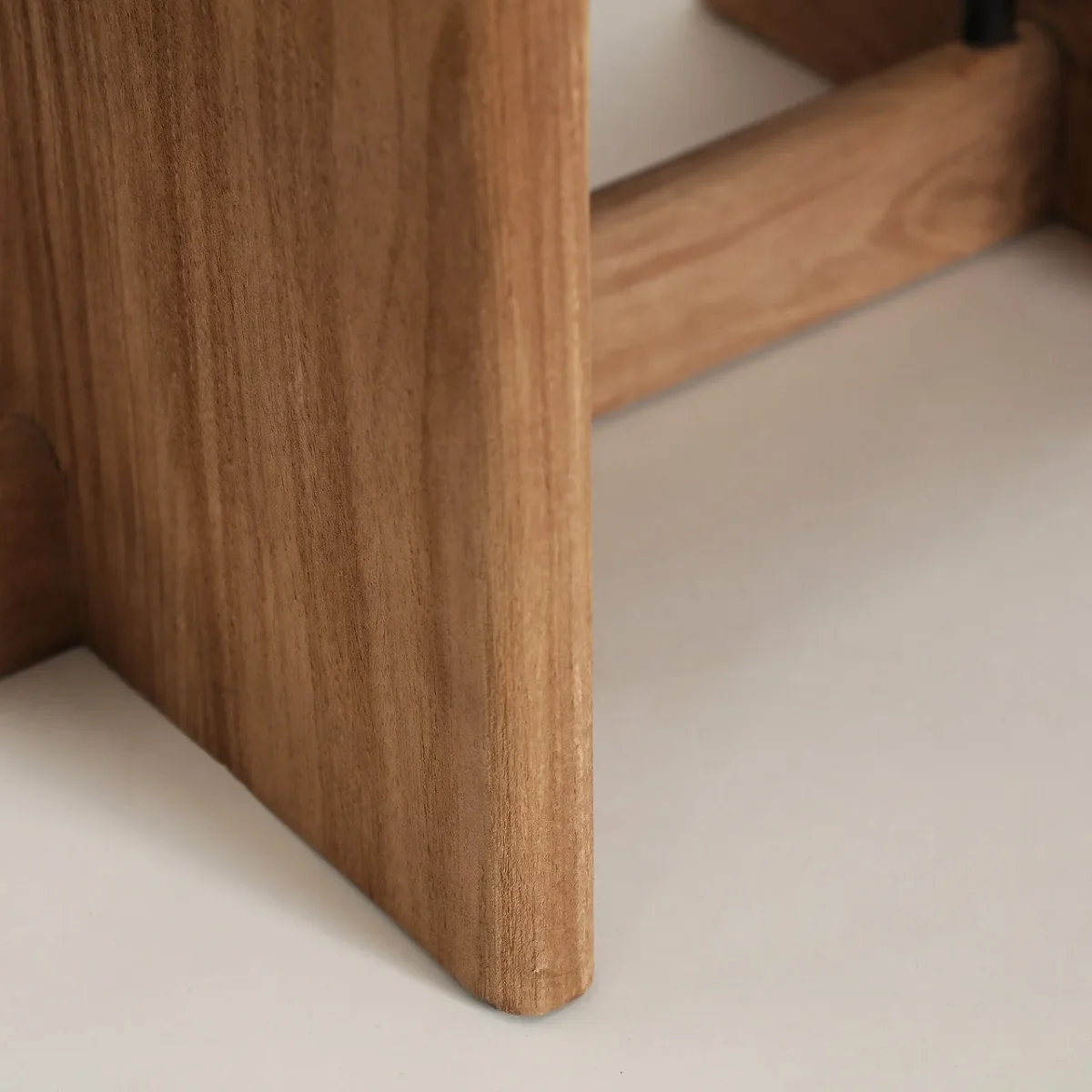 Mesa de centro de madera y hierro 76×40 cm Diusse - Imagen 6
