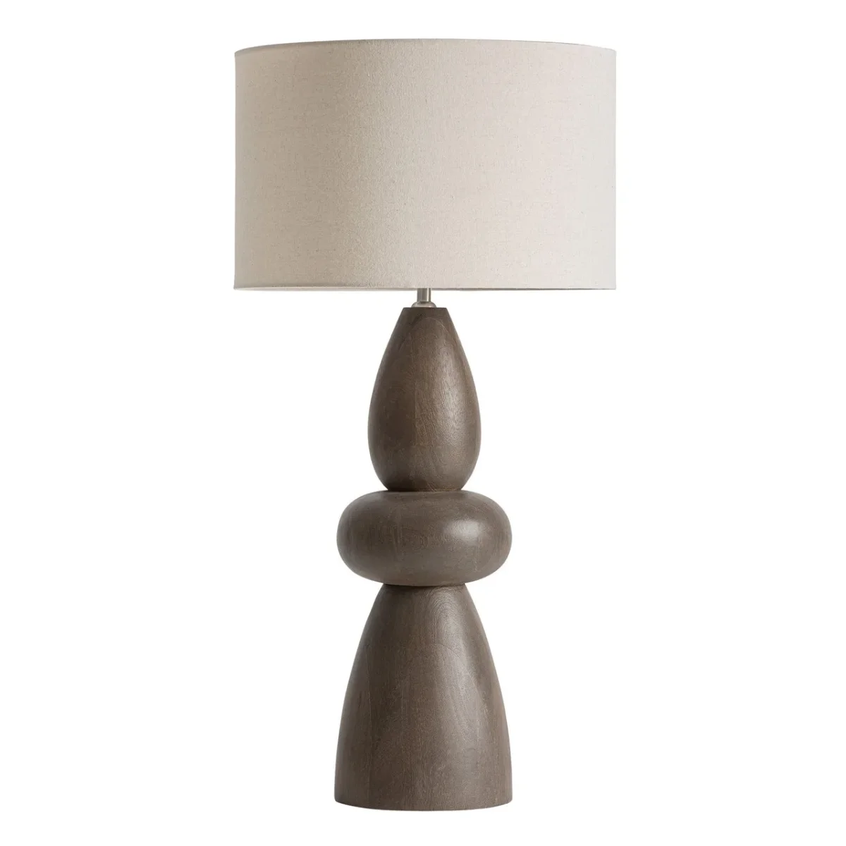 Lámpara de sobremesa de madera de mango 41×81 cm Cinzia