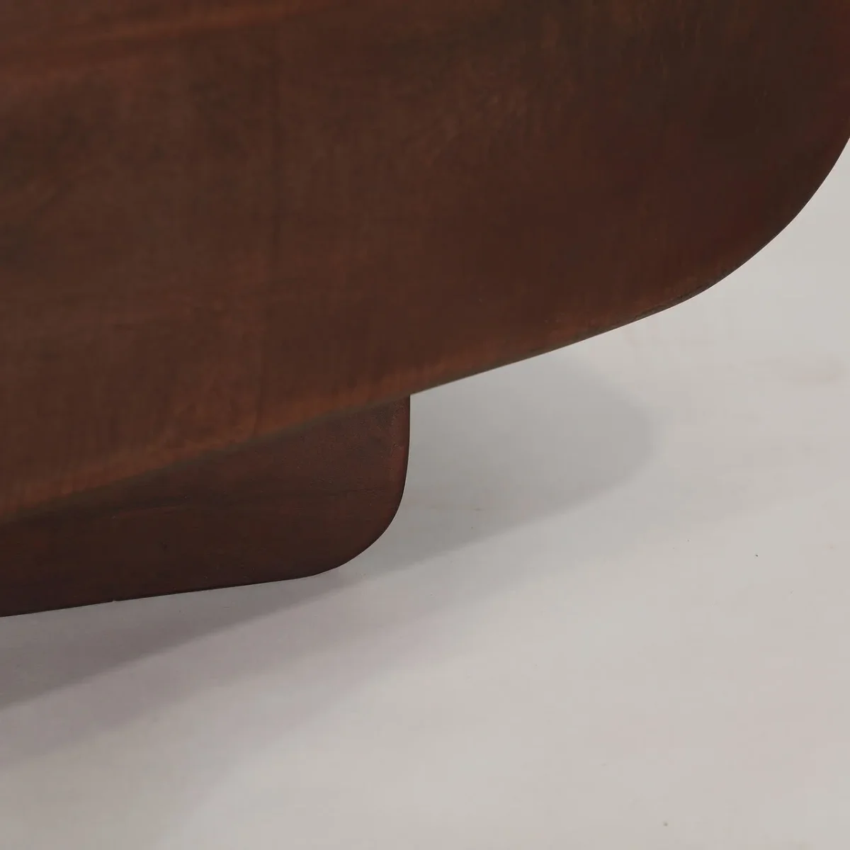 Mueble TV de madera y travetino BRAINE - Imagen 6
