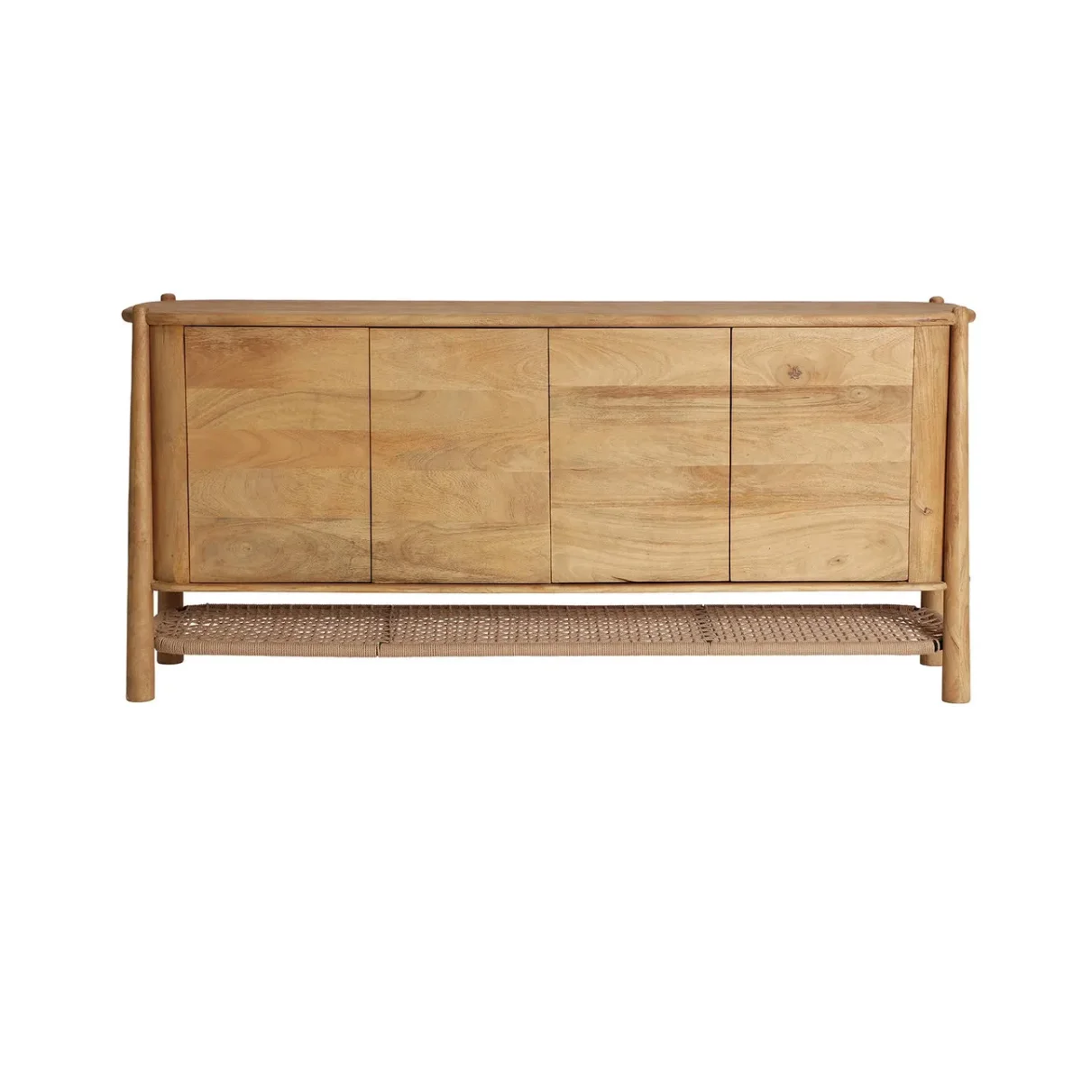 Aparador de madera de mango 170x40x80 cm Crouy - Imagen 2