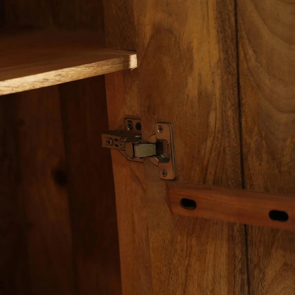 Armario de madera de mango 100x40x160 cm Crouy - Imagen 6