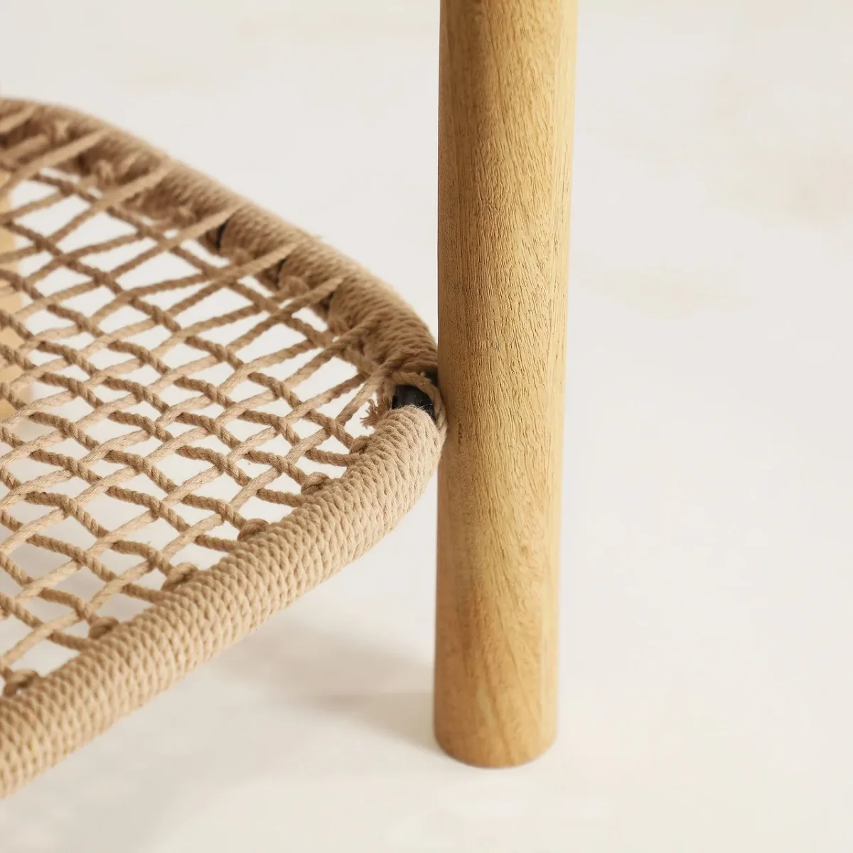 Armario de madera de mango 100x40x160 cm Crouy - Imagen 8
