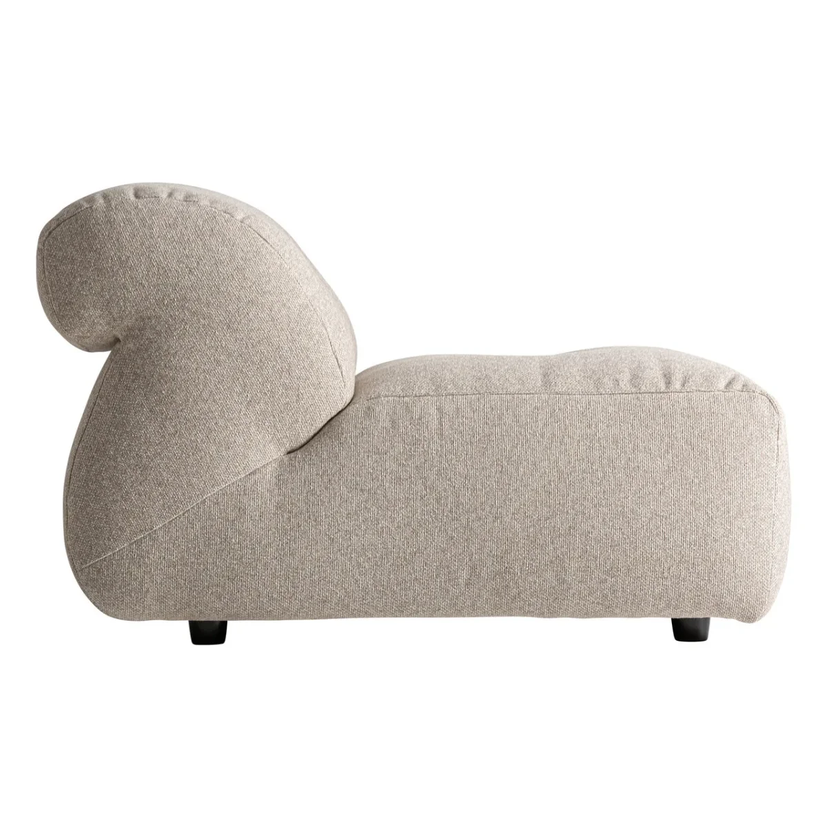 Módulo de sofá central tapizado blanco 86×112 cm Evron - Imagen 4