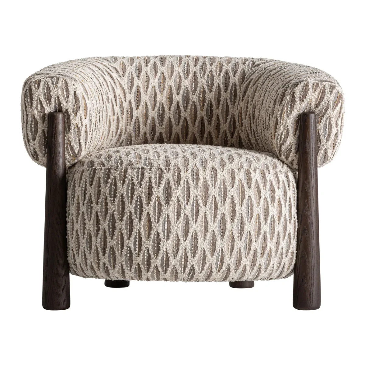 Sillón tapizado en tonos neutros 92×82 cm Tiffen - Imagen 3