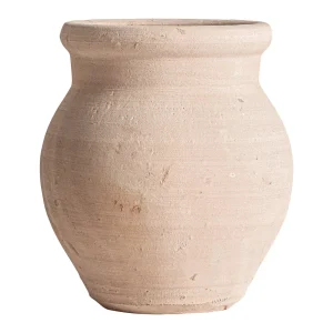 Tinaja de arcilla beige 25×31 cm Klam