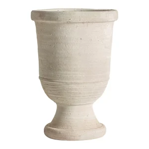 Jarrón de arcilla beige 35×50 cm Klam
