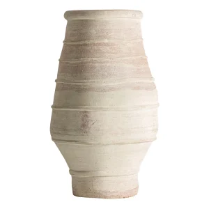 Tinaja de arcilla beige 60×100 cm Klam