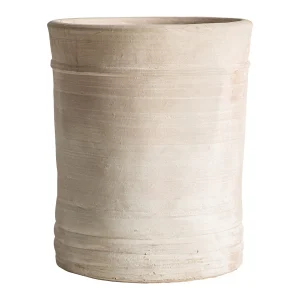 Tinaja de arcilla beige 49×60 cm Klam J 2