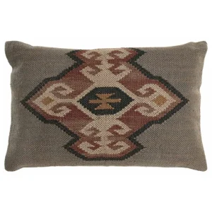 Cojín kilim de lana y yute 40X60