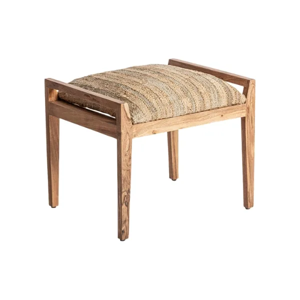 Reposapiés de madera clásico Conway - Imagen 3