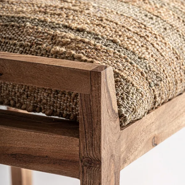 Reposapiés de madera clásico Conway - Imagen 4
