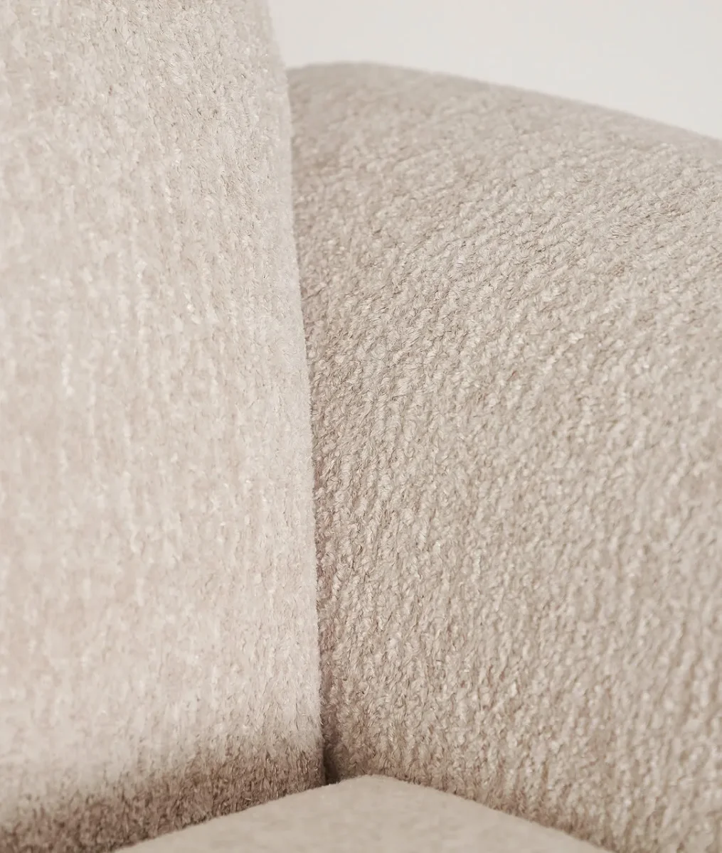 Sofá beige de 3 plazas Ligerz - Imagen 8