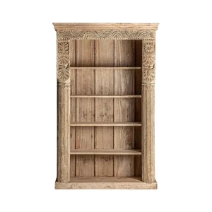 Estantería oriental de madera de mango Tedim 195 cm