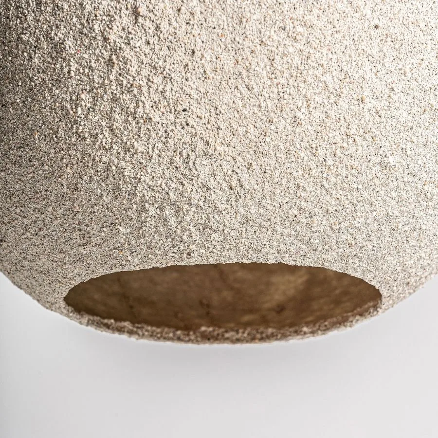 Lámpara de techo de yute y resina Nyland 44 cm - Imagen 5