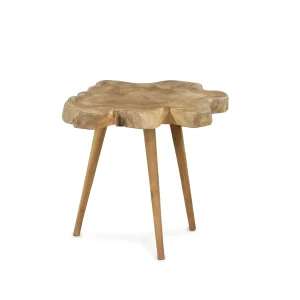 MESA AUXILIAR TEKA TRONCO IRREGULAR ‘B’ 60*60*60