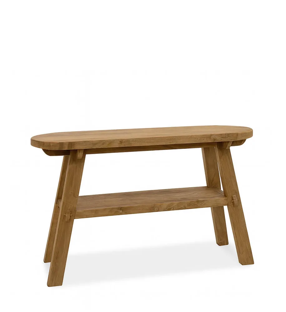Consola feroe teka ovalada - Imagen 2