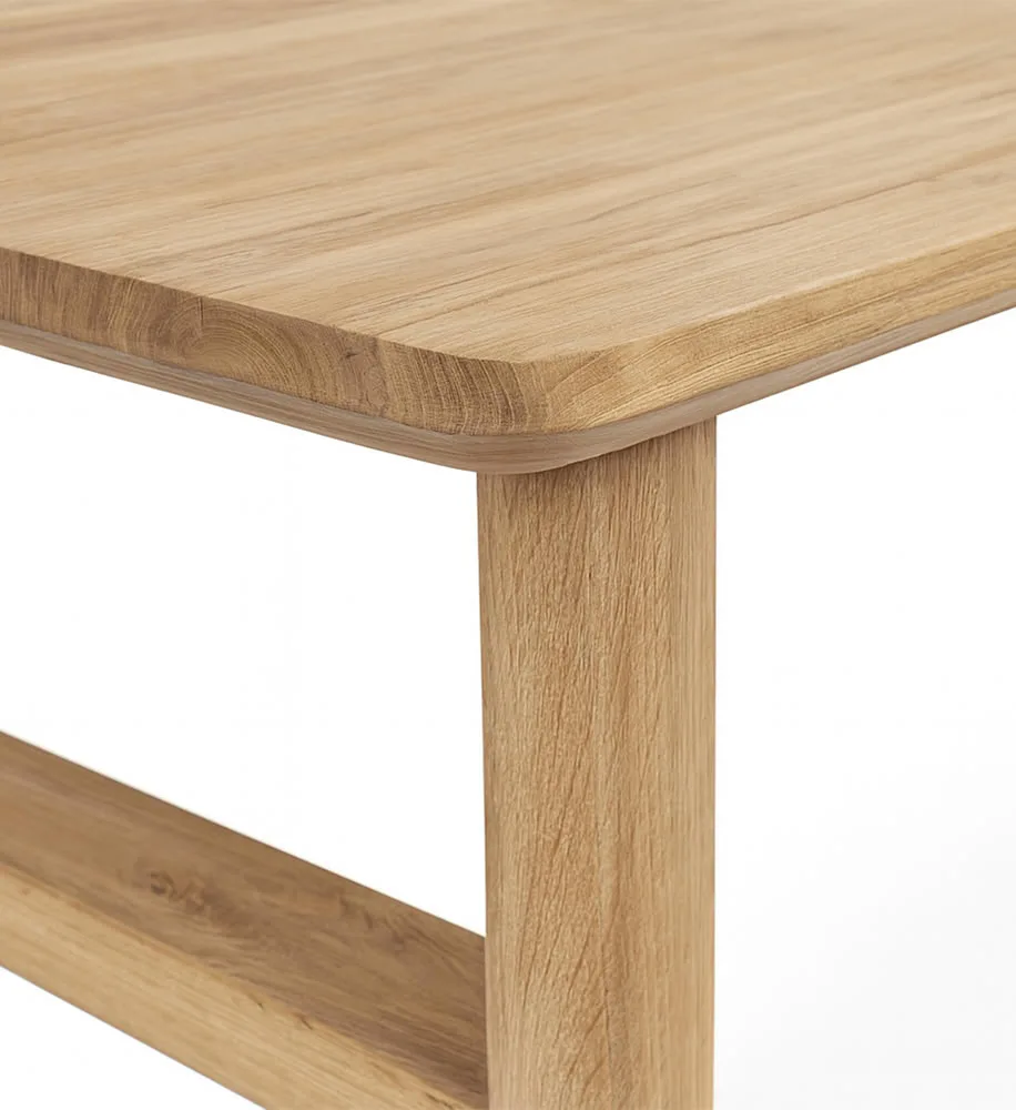 Mesa comedor de teca 180 Eyre - Imagen 3