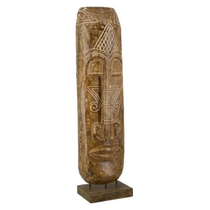 FIGURA TALLADA MADERA 35*25*130
