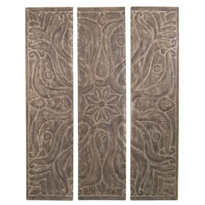 Panel suar talla floral s/