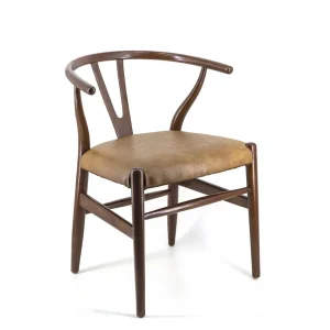 Silla camel piel