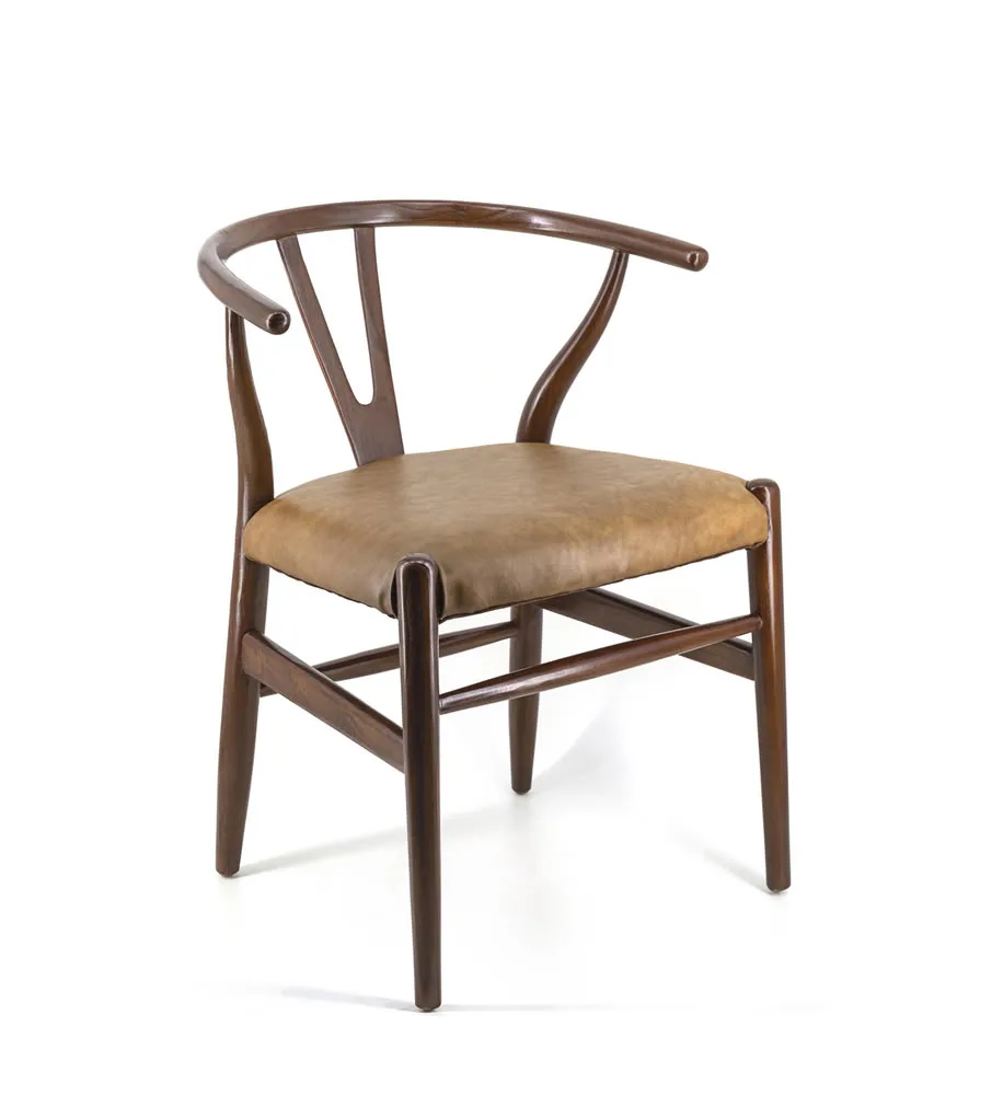 Silla camel piel