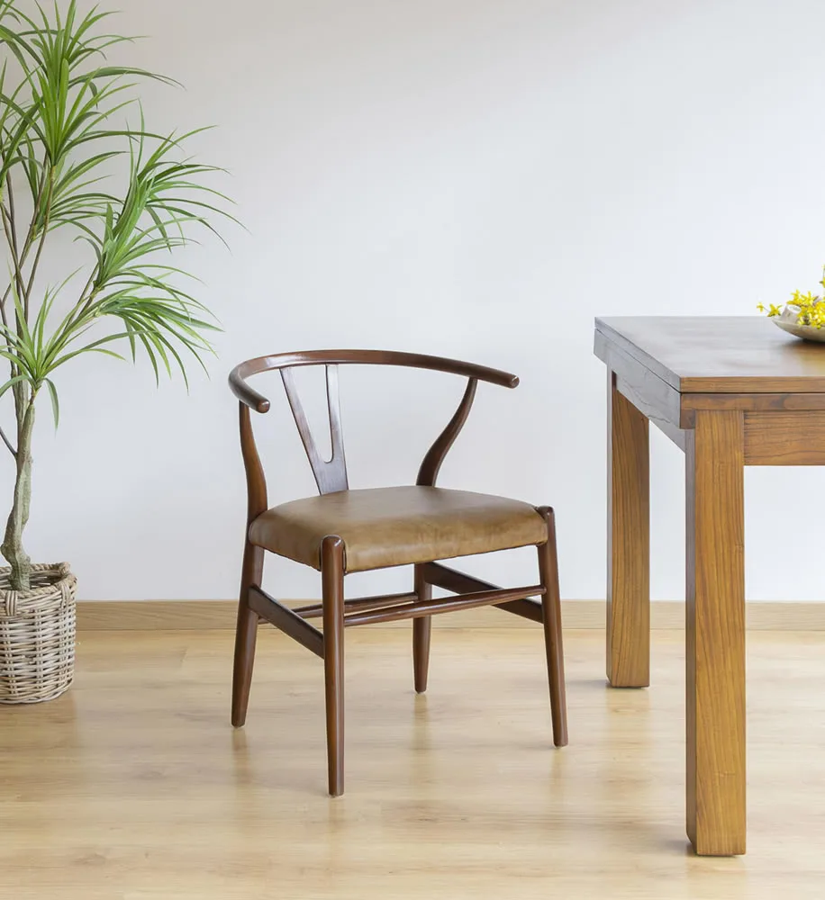 Silla camel piel - Imagen 6