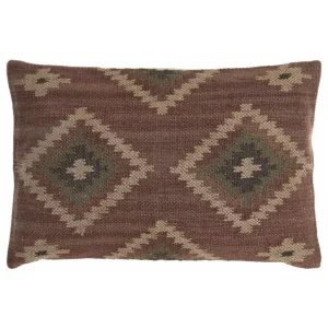 Cojín kilim de lana y yute 40X60